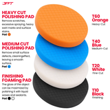Buy JPT heavy-duty 5pcs 6-inch car polishing pad from T10 to T60 for all your polishing work. Get amazing deal on power tools just at JPT Tools. Buy Now