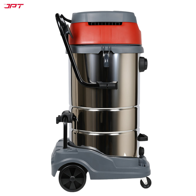 JPT Heavy Duty Wet and Dry Vacuum Cleaner | 4500W Triple Motor | 28 KPA Suction Power | 100L Stainless Steel Tank | 99.6% HEPA Filtration | Clean Wet & Dry Messes Of Home & Industrial