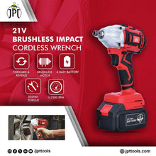 Grab the JPT renewed 21-volt brushless cordless impact wrench, featuring 320nm torque, 2300 rpm, 4000mAh battery, fast charger and more all at best price online