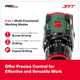 Buy JPT refurbished BID-HD18 cordless drill machine at best price. Get best collection of refurbished power and hand tools from JPT Tools at the lowest price.