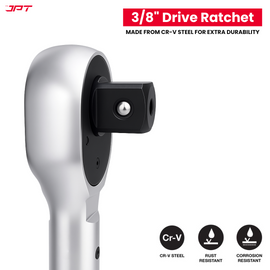 Buy JPT heavy-duty 3/4" socket ratchet wrench with 24-tooth gear, reversible drive, and spring-loaded quick release. Ideal for car repair, bikes, EVs, and more.