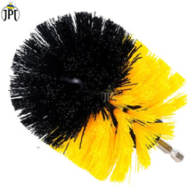 Buy the JPT all-in-one 4-pack multi-functional scrubbing drill brush now, featuring durable nylon bristles and four different sizes to meet all your cleaning needs.