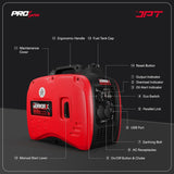 Get a constant power supply during emergencies or outdoor adventures with the JPT Genworx portable 2200W electric generator. Order yours online today!