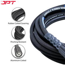 Buy the JPT heavy-duty 15mtr pressure washer hose pipe, featuring premium build quality, anti-kink technology, leak-proof assurance, and much more. Buy Now