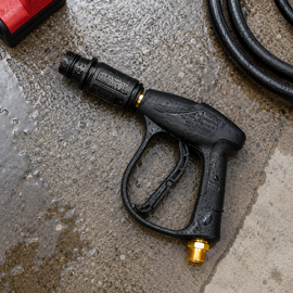 JPT Heavy Duty Universal High Pressure Water Gun | Max. 300 Bar Power | Max. 4350 PSI Pressure | Adjustable Nozzle | Compatible with Most Pressure Washer Brands