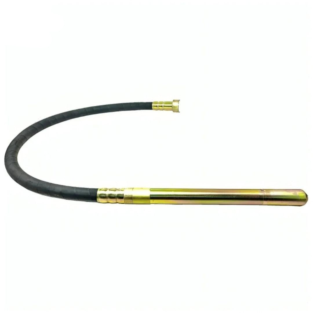 JPT Heavy Duty 3-Metre Flexible Concrete Vibrator Needle | 35 Mm Manganese Steel Tape | Double Steel Wire Braided | Powerful Vibration For Professional & DIY Concrete Contraction