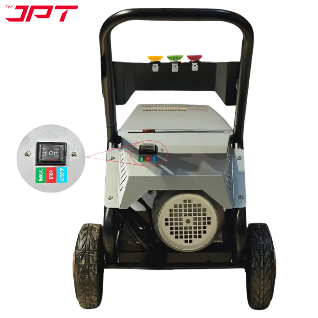 JPT Pro Series 3.7HPC Commercial Car Wash Machine | 2800-watt Powerful Motor | Max. 250 Bar Power | Max. 2655 PSI Pressure | Max. 16 L/Min Water Flow | Best for Car Service Centers, Industrial & Home Cleaning