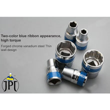 JPT 10 Pcs 1/2 Socket Handle Set/Tool Box/Goti Pana for Automobiles/Bike/Car Repair/Home DIY Use