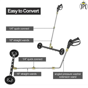 The JPT Dual Function Undercarriage Cleaner with 25