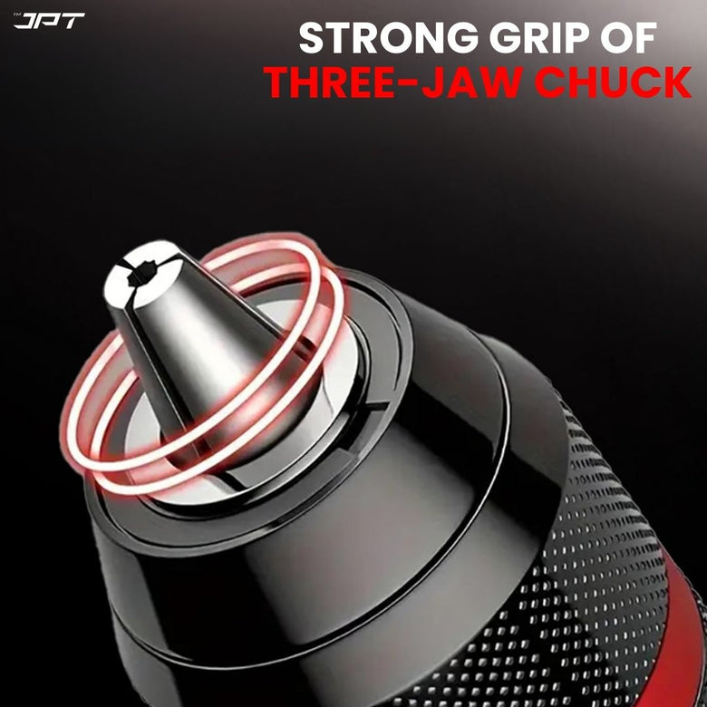 JPT Heavy-Duty 1.5-13mm Keyless Metal Drill Chuck | 1/2-20UNF Thread for 13MM Electric & Cordless Drill Machine