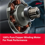 Buy JPT combo heavy-duty Pro Series 550nm cordless impact wrench with 10pcs 1/2" deep impact sockets ranging from 8mm to 24mm at best price in India. Buy Now