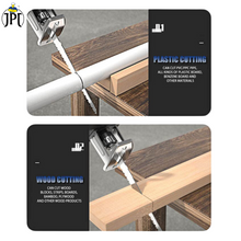 Buy now the JPT cordless reciprocating saw renewed, a versatile and efficient cutting tool for wood, metal, PVC, and more.  Buy at the best price now.