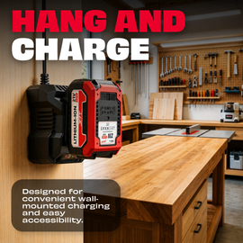 JPT Cordless Power Tool Charger 18/21V, True 2A Output, Ultra Heavy Duty