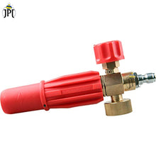 JPT HEAVY DUTY PROFESIONAL FOAM CANON SNOW LANCE COMPLETE BRASS NOZZLE (1/4 QUICK CONNECTOR INCLUDED)