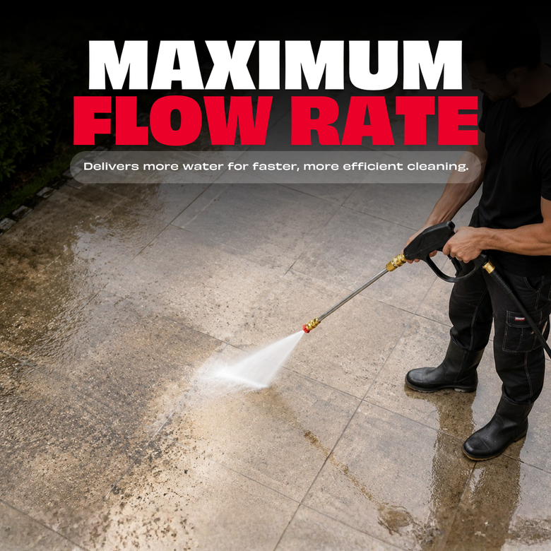 JPT Pro Series 4HPC Commerical High Pressure Washer | 3000W Powerful Motor | Max. 220 Bar Power | Max. 3200 PSI Pressure | 18 L/Min Water Flow | Best For Car Service Centers & Industrial Cleaning