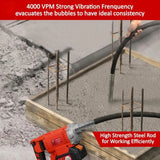 Buy JPT refurbished heavy-duty 650W cordless concrete vibrator with 1-metre concrete vibrator needle at the lowest price online. Buy Now