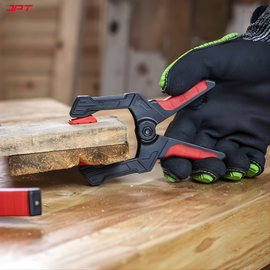 JPT 6-inch heavy duty spring clamp with 80mm wide jaw, high-tension steel spring and one-hand quick grip—ideal for woodworking, carpentry and DIY use. Buy Now