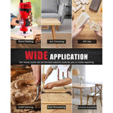 Check out the one and only JPT wood router machine offering 700W power, 30,000rpm speed, 60hz frequency, 6.35mm milling cutter, premium accessories and more.