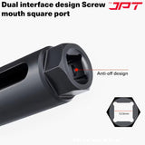 JPT Oxygen Sensor Socket 22mm (7/8 Inch) with Side Wire Cutout – Universal Oxygen Sensor Removal Tool, 1/2-Inch & 3/8-Inch Drive Compatible, Ideal for Most Cars, Trucks & SUVs