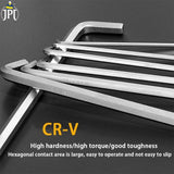 Buy now the multitasking JPT premium quality 9 pcs long arm 7-inch ball end hex allen key set at the unbeatable price online in India. Buy Now 