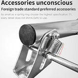 JPT Heavy Duty Medium Folding Hand Trolley | 150 KG Weight Lifting Capacity | 360° Durable Swivel Wheels | Foldable Push Hand Cart For Loading And Storage | Red Colour