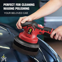 Grab the JPT renewed heavy-duty cordless 12V car polishing machine, featuring 6-inch pad, 5000 rpm speed, 6 variable speed, 3 pads, two battery, fast charger, and more.