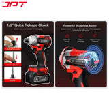 Buy the JPT 21V refurbished cordless screwdriver machine online in India. Get refurbished pressure washer, power and hand tools, and much more at best price.