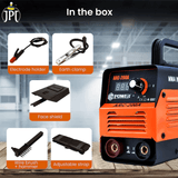 JPT 250Amp MMA Single Phase Inverter Welding Machine | IGBT With Digital Display | 250A With Hot Start And Anti-Stick | Welding Accessories Included ( RENEWED )