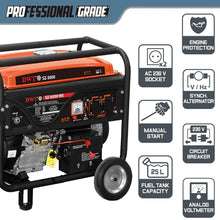 JPT 5.5 KVA Self-Start Portable Petrol Generator | 5500-Watt (5.5 kW) Power Backup for Home, Outdoor, and Camping Use | Reliable Emergency Power Supply