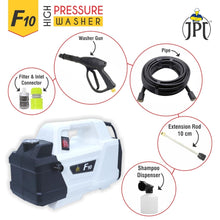JPT Combo New F10 Heavy Duty 2400W 220BAR Car High Pressure Washer Pump with Heavy Foam Lance (Quick Connector Included)