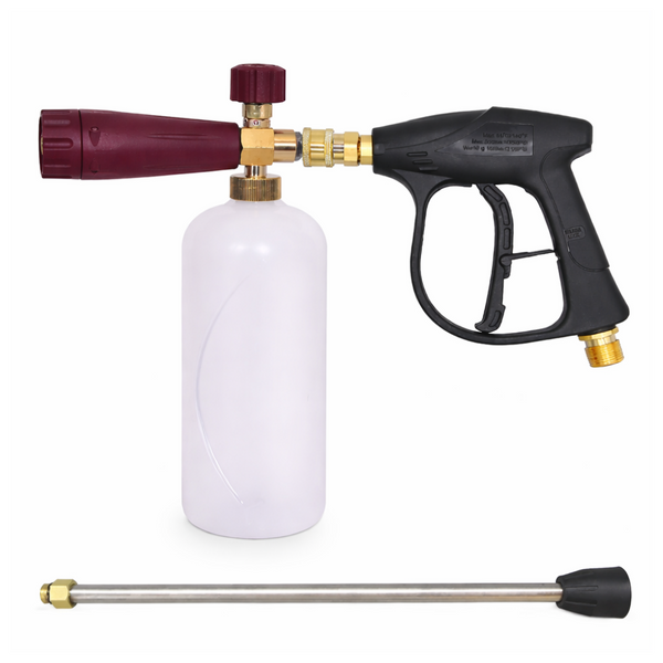 JPT Combo Lite Foam Cannon with Universal High Pressure Washer Gun and 10