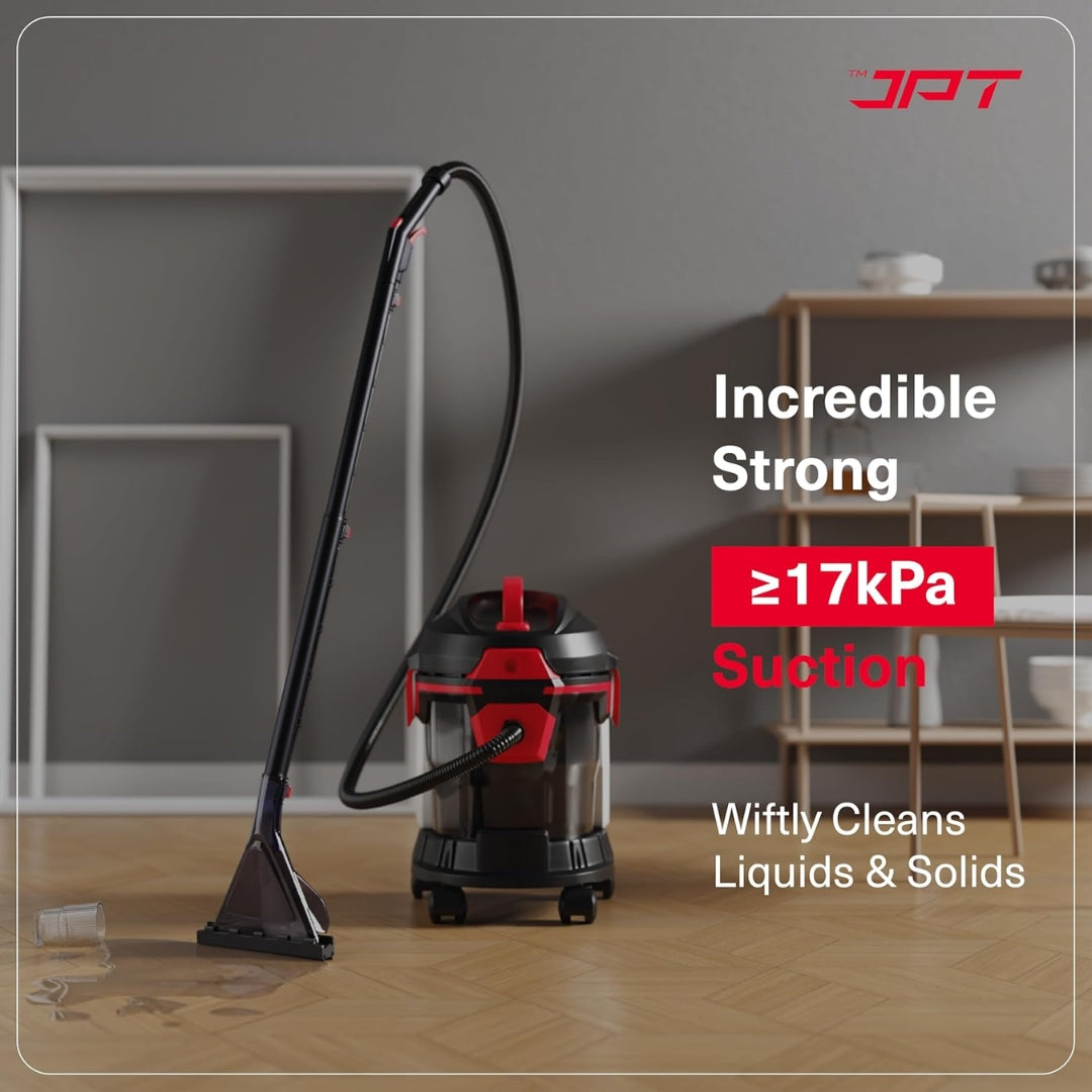 Buy now the JPT Pro Series 15l carpet vacuum cleaner for deep cleaning of carpet, sofa, curtains, mattress, floors and more. Use Coupon SAVE200. Buy Now
