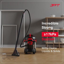 Buy now the JPT Pro Series 15l carpet vacuum cleaner for deep cleaning of carpet, sofa, curtains, mattress, floors and more. Use Coupon SAVE200. Buy Now