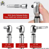 JPT 1/2 Inch Square Drive Torque Wrench, 5-110N.m, Bi-Directional Ratchet for Car Repair, Adjustable Precision Tool for Automotive, Motorcycle, and Bicycle Maintenance