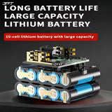 Get the JPT heavy-duty brushless 3-in-1 cordless power tool set, featuring a versatile drill machine, an impact wrench, and a rotary hammer. buy at best price.