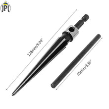 JPT T Handle Reamer, Tapered Straight Flute Handle Hole Pipe Reaming Tool