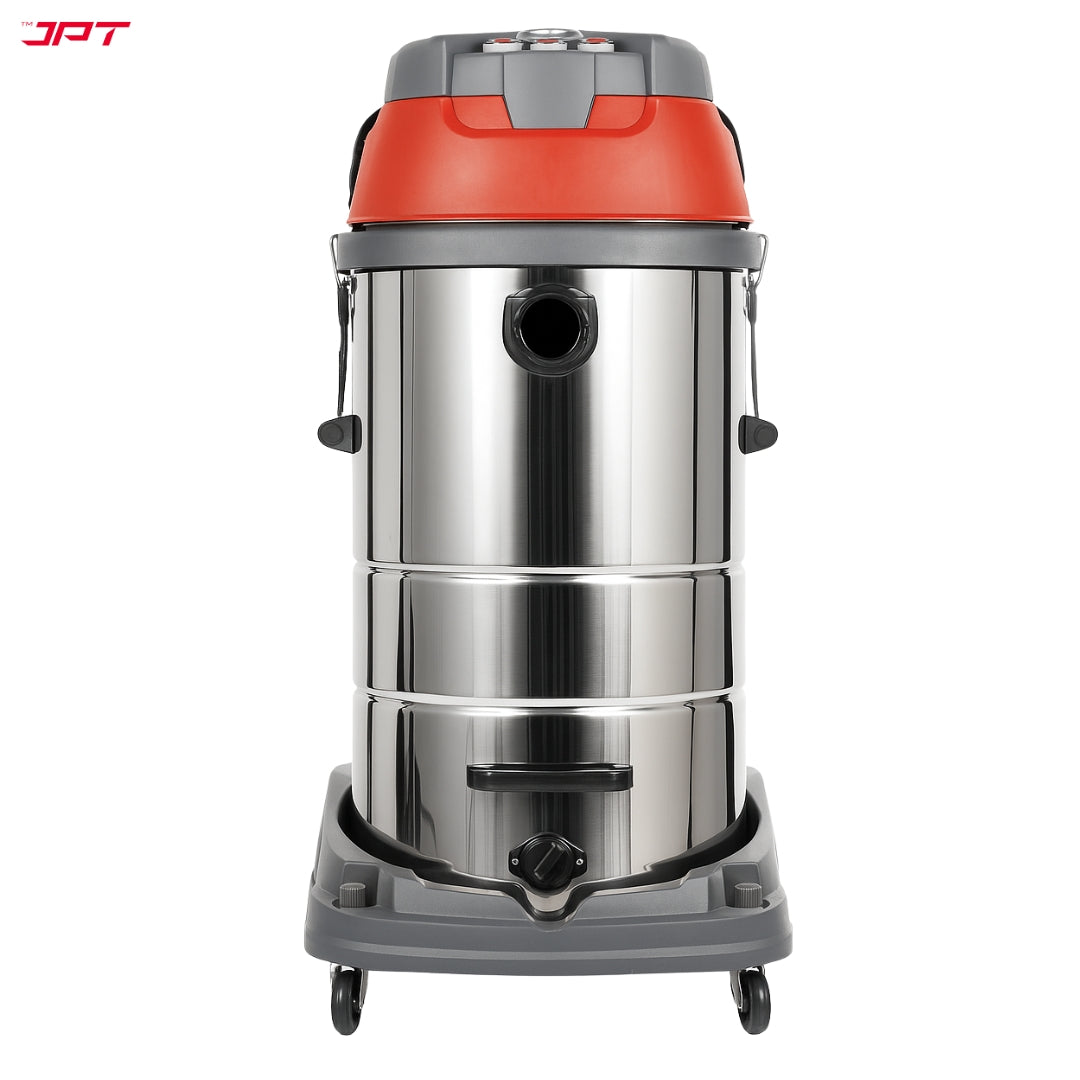 JPT Heavy Duty Wet and Dry Vacuum Cleaner | 4500W Triple Motor | 28 KPA Suction Power | 100L Stainless Steel Tank | 99.6% HEPA Filtration | Clean Wet & Dry Messes Of Home & Industrial