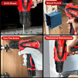 Buy the JPT-12V-Kit drill machine refurbished at the lowest price in India online. Buy huge discounted refurbished power and hand tools at JPT Tools.