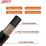 Buy now the JPT combo of Ff10 heavy-duty high pressure washer with 15m heavy-duty pressure washer hose pipe all at the lowest price online in India Buy Now