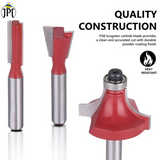Grab the JPT 1/4" premium-quality 12-piece router bit set at the most affordable price in India. It comes with shank tungsten carbide tipped with plastic box.