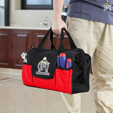 Buy now the JPT 13-inch heavy-duty waterproof tool bag to storage, organized, protect, and easily transport tool to any job site. Perfect for pros & DIYers.