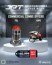 Buy JPT 70L Vacuum Cleaner With 4HPC Pressure Washer this diwali at the lowest price ever in India online Buy Now