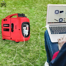 JPT Proseires Genworx 1000W/1.0KW Small and compact Manual Start Inverter Petrol Generator Lightweight, With Advanced Frequency Control, Ideal for Camping, Outdoor Events & Home Backup Power