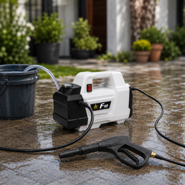 JPT Super Combo Domestic F10 Pressure Washer With 5 Multi Degree Nozzles, 2 Outlet Quick Connector & Coupler, Snow Foam Cannon, And All Other Accessories Included