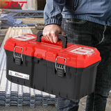 Buy JPT Pro Series 22" heavy-duty tool box, featuring two transparent lid, one removable tray compartment, dustproof & waterproof seal design, and more. Buy Now