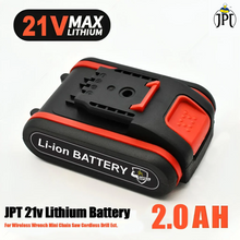 Buy now the JPT 21-volt 2000mAh rechargeable lithium-ion battery (pack of 2). It's eco-friendly and compatible with major brands of cordless power tools.