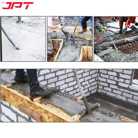 Grab this amazing deal on JPT heavy duty 1250w concrete vibrator machine which features 13000vpm, 1300rpm, copper armature with 1.5-metre vibrator needle.