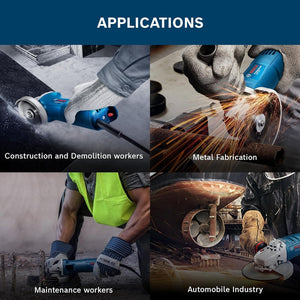 Bosch Professional GWS 600 Angle Grinder | 670W Power | No-load Speed of 11000 RPM | Versatile Cutting and Grinding Tool | M10 Grinding Spindle Thread | 100 mm Disc
