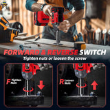 Get professional-grade results with the JPT Pro Series 350nm Impact Wrench and 10-Piece Socket Set. Buy today and enjoy a 12-month warranty for peace of mind.