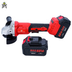 Get the JPT 21V Brushless Cordless Angle Grinder for swift, accurate metal slicing. Kit includes 4.0Ah battery, fast charger, 6-month warranty. Order Now
